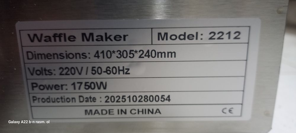 Вафельница Vaflinitsa vafli Aparat Professional Ariginali ajoyib