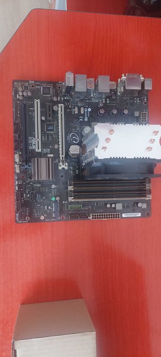 Placa de baza Asus Q170M-C, procesor Intel I7-4790, 16 GB DDR3 (4X4GB)