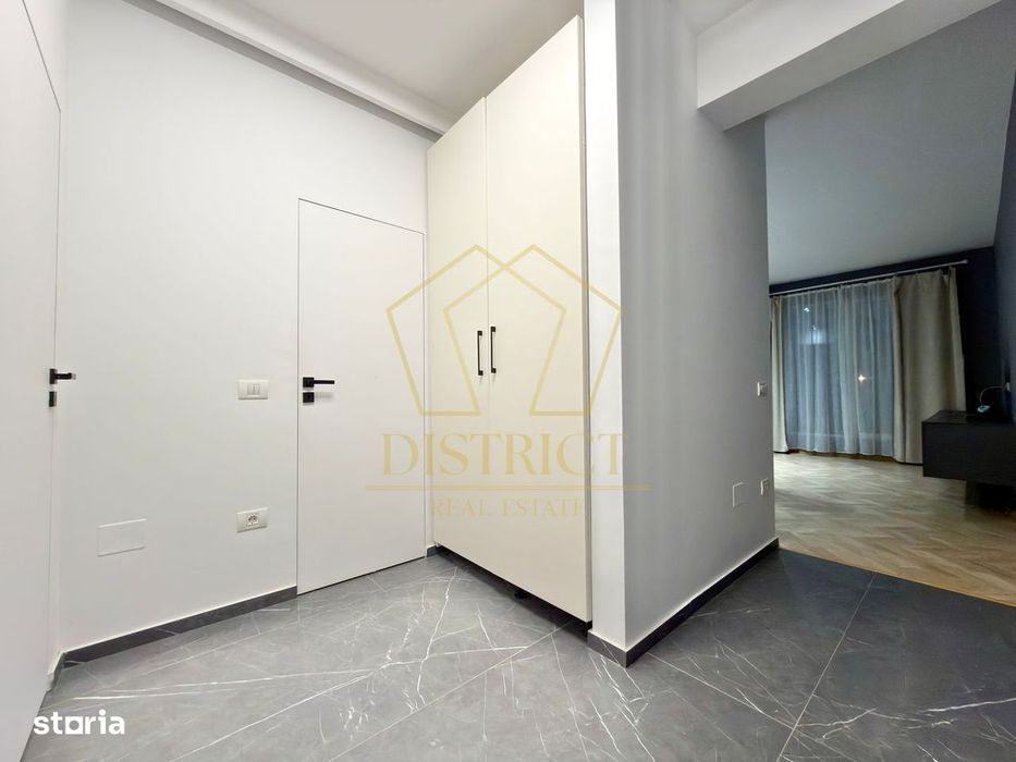 Apartament cu 2 camere mobilat si utilat cu gradina de 30mp in Braytim