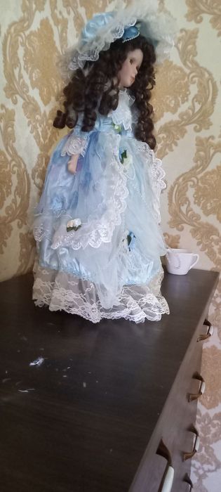 Керамическая КУКЛА сувенир