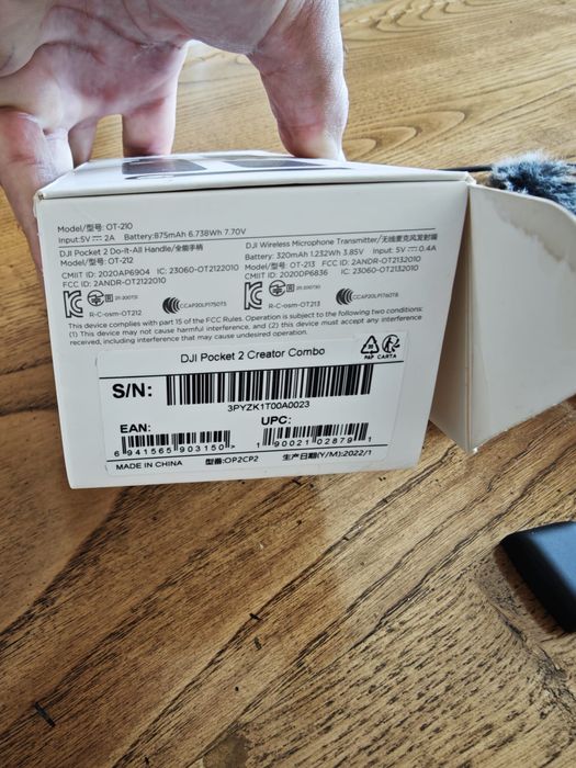 DJI Osmo pocket 2 creator combo