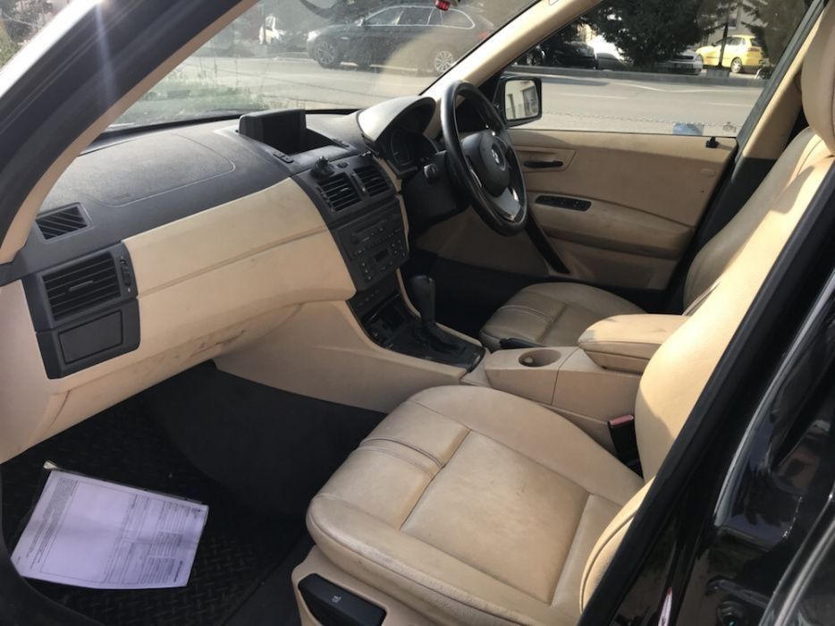 Interior piele crem bmw x3 e83