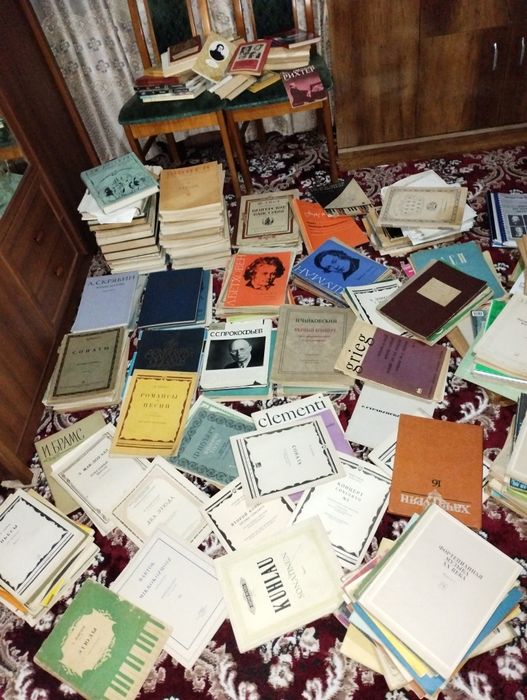 Книги Ноты Nota kitoblar fortepiano, vokal, skripka va xalq cholgʻular