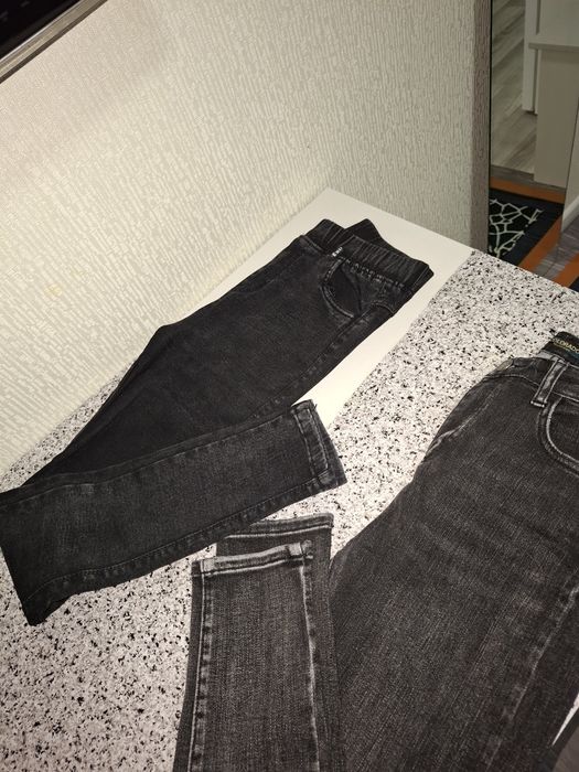 Продам джинсовые брюки юбка