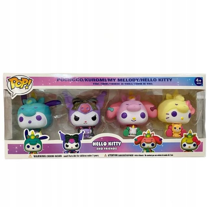 Голям комплект Funko Pop фигурки Hello Kitty Kuromi/ Кити Куроми