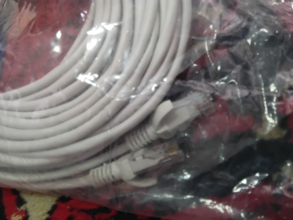 30 метров патчкорд шнур кабель LAN RG45