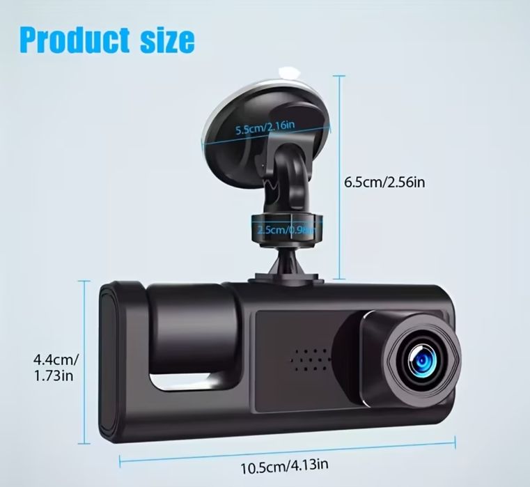 Camera video auto + card microSD 128Gb