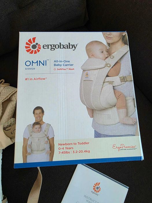Marsupiu Ergobaby Omni Breeze - nou, nefolosit