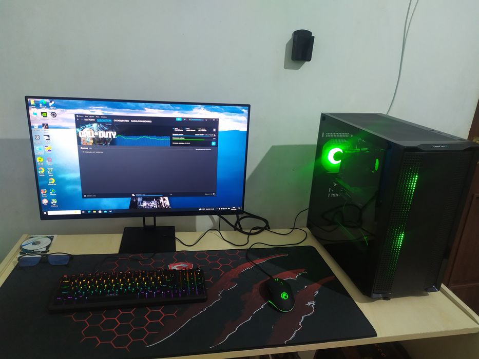 Kuchli O’yin va Ish kompyuteri (i5-12400F / GTX 1660 Super)