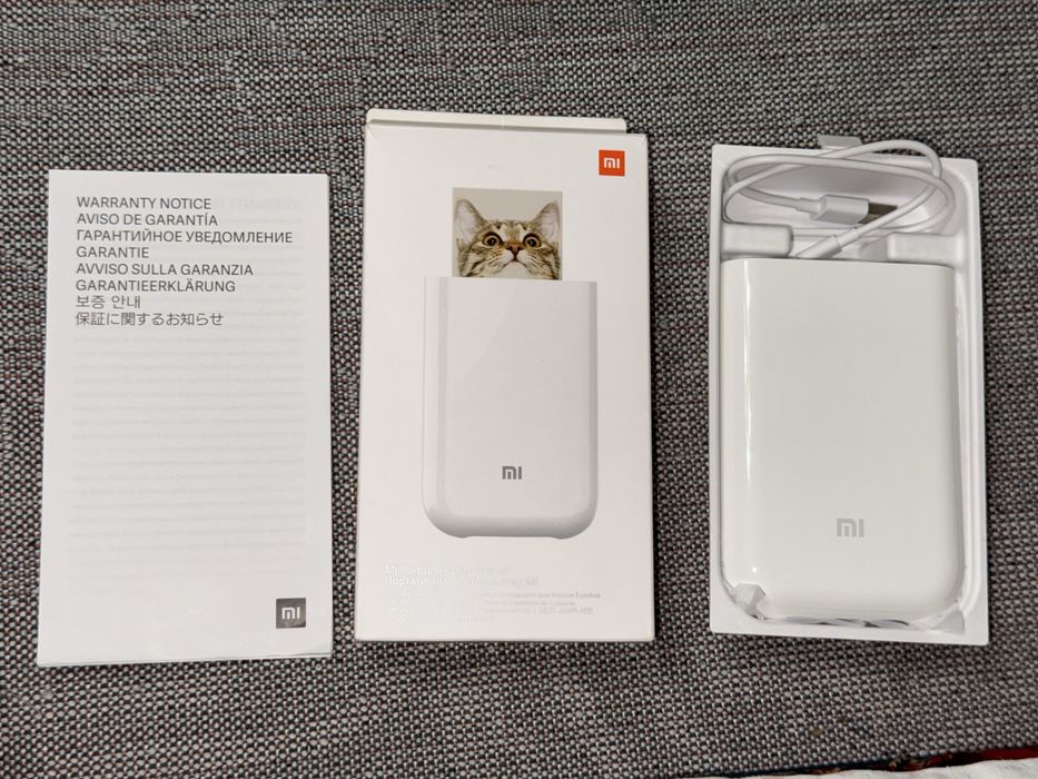 Xiaomi, Mi portable photo printer, портативный фотопринтер Mi