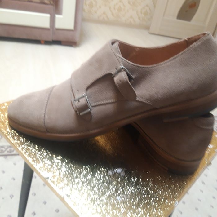 Обувь мужская замшевая