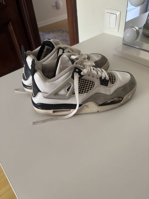 Jordan 4 Military Black marimea 38