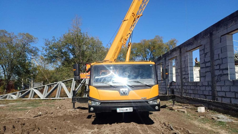 Аренда крана Китаец 25 тн от 10 000 тг/ч