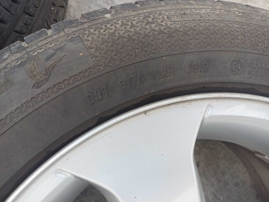 Джанти с гуми 17" - 5х120 ЕТ46  БМВ Х3 Е83/ BMW X3, Transporter