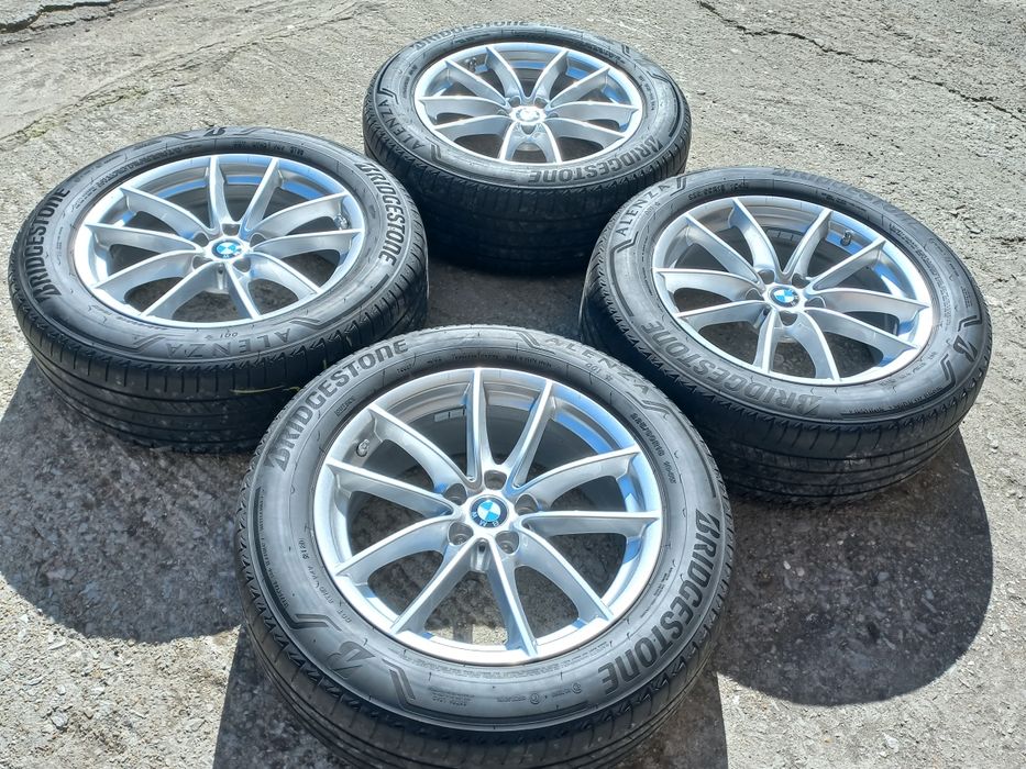 18"Bmw G 01 02 5x112 Style 618 7j et22 Като Нови С Дачици Перфектни!