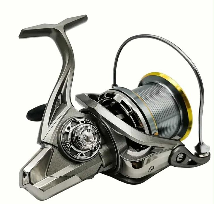 Топ шарански комплект - два телекарпа , две макари с 17лагера и корда