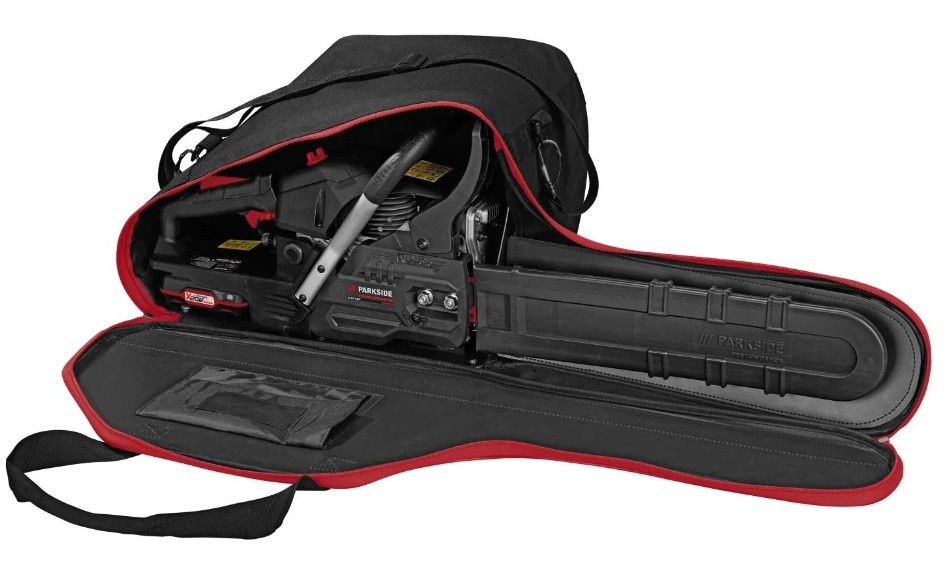 Parkside performance drujba benzina cu START ELECTRIC pe baterie 20V