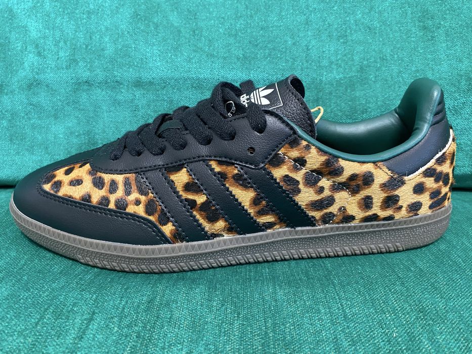 Adidas Samba OG "Black Green Leopard" marimea 41 si 1/3
