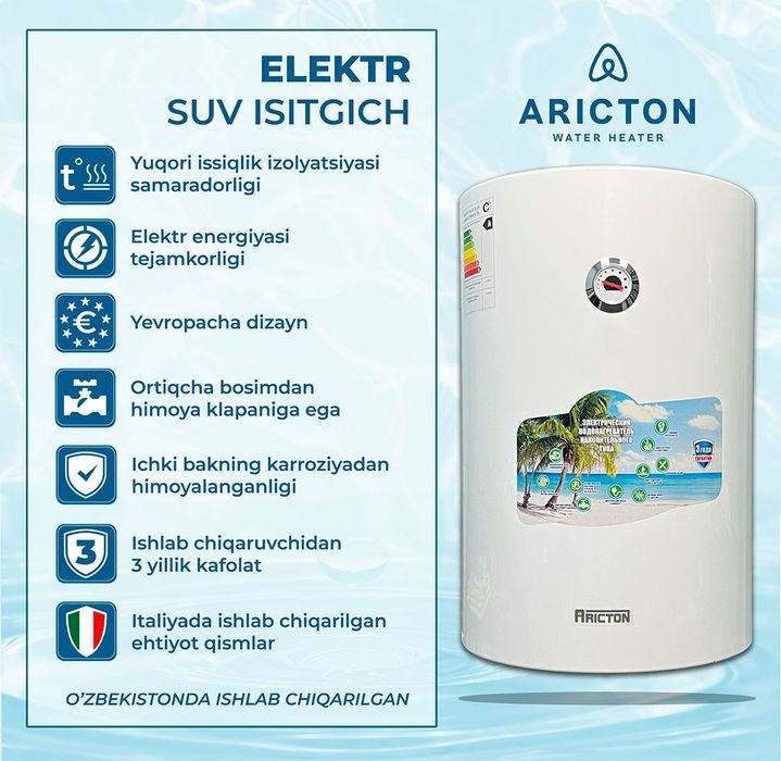 Ariston suv isstgichlar