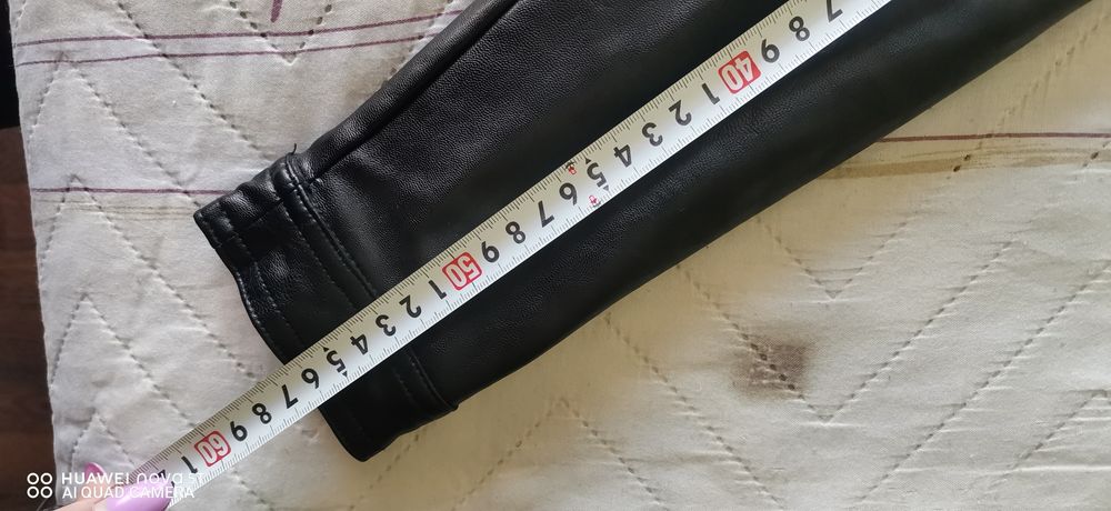 Детско кожено яке черно