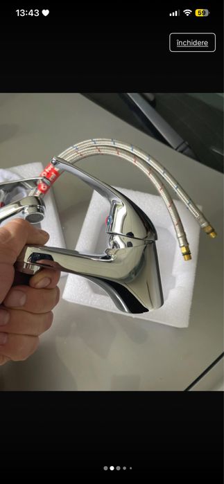 Robinet monocomanda pentru lavoar model Mallorca,disponimil 2x bucati ,la a doaua bucata nu am scurgerea