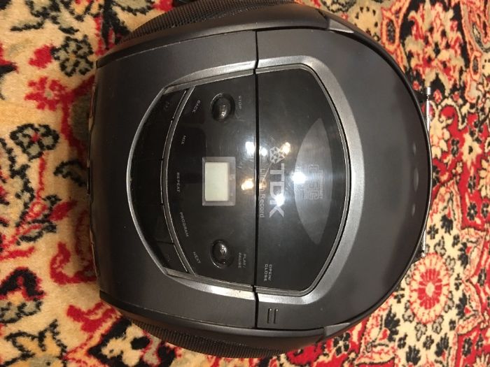 Tdk Boombox, Radio cd-player, portabil