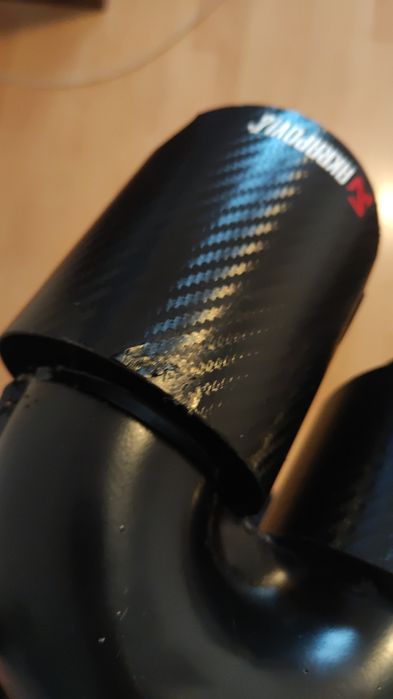 Ornament toba finala tipsuri duble 90 model asemanator Akrapovic otel