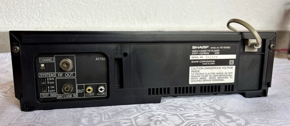 Видео Sharp VC-6V3BJ