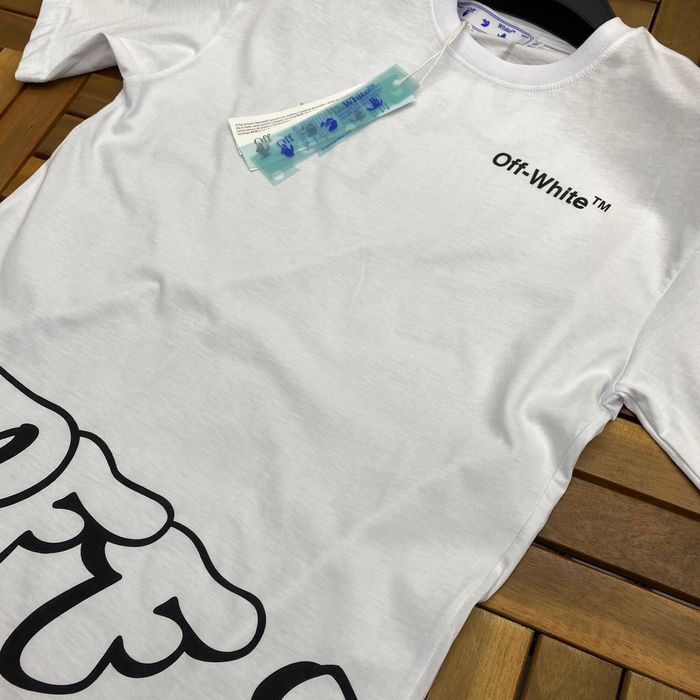 tricou off white colecție noua