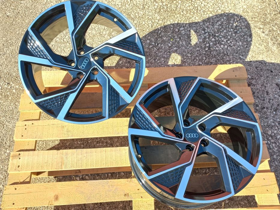 19 Audi Rs-2025 line A6 A7 A8 Q3 Q5 Rs6 Rs7 Black Polish 8.5j et35 Ч.Н