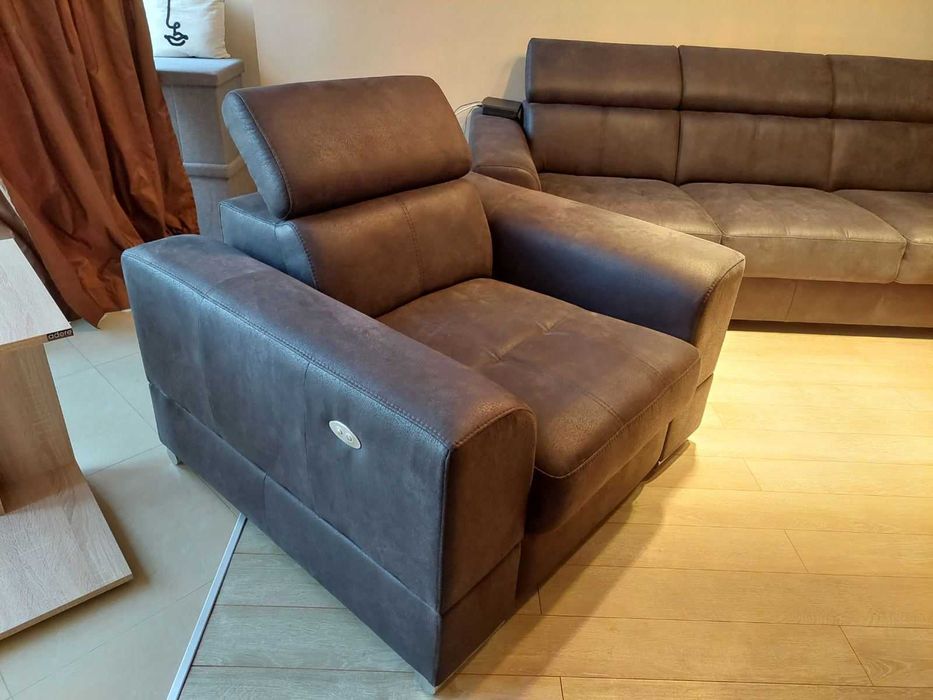 Холна гарнитура Brisel - триместен диван и две кресла с релакс система