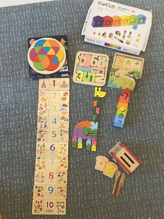 Lot Jucarii lemn copii