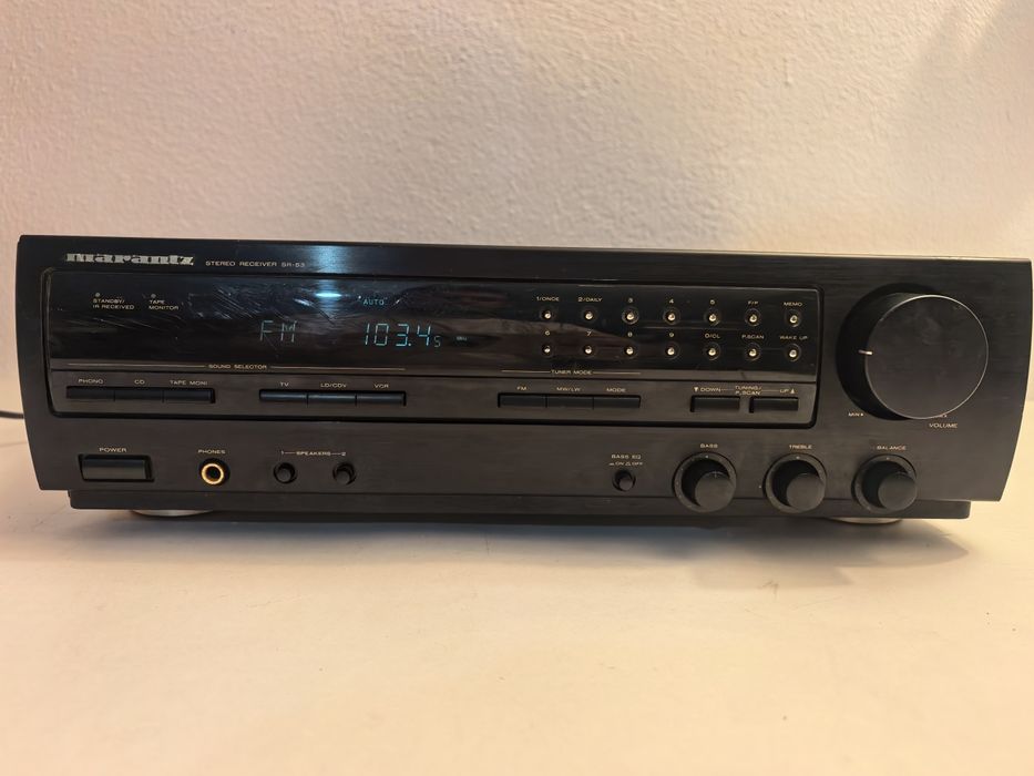 Amplificator Marantz 74SR53/02B statie amplituner made in Japan alte boxe amplificatoare
