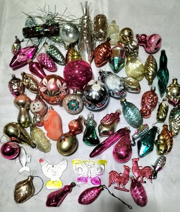 Советские ёлочные игрушки