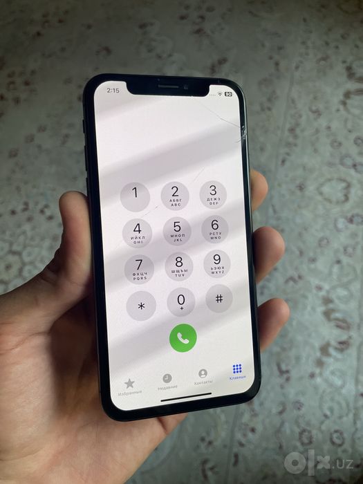 iPhone X 64Gb oynasi singan sotiladi!