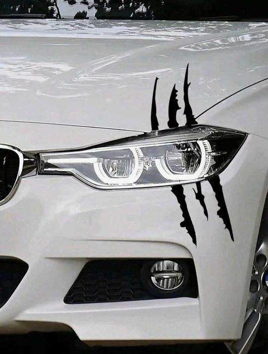 Autocolant far universal cu model de zgârieturi