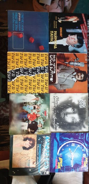 Пластинки виниловые для проигрывателя