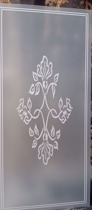 Пискоструй шиша ва ойналарга