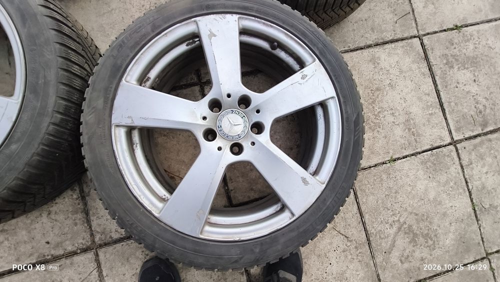 Джанти 18" за Мерцедес W212 с зимни гуми