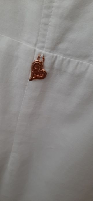 Бяла лятна рокля Rosi fashion