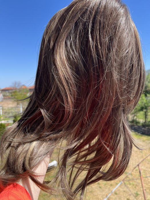 Перука за коса(коригираща се отвътре)