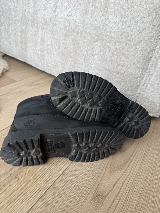 Ghete Timberland 6-Inch Premium Waterproof, negre, mărimea 36 (22.5 cm), cu cutie