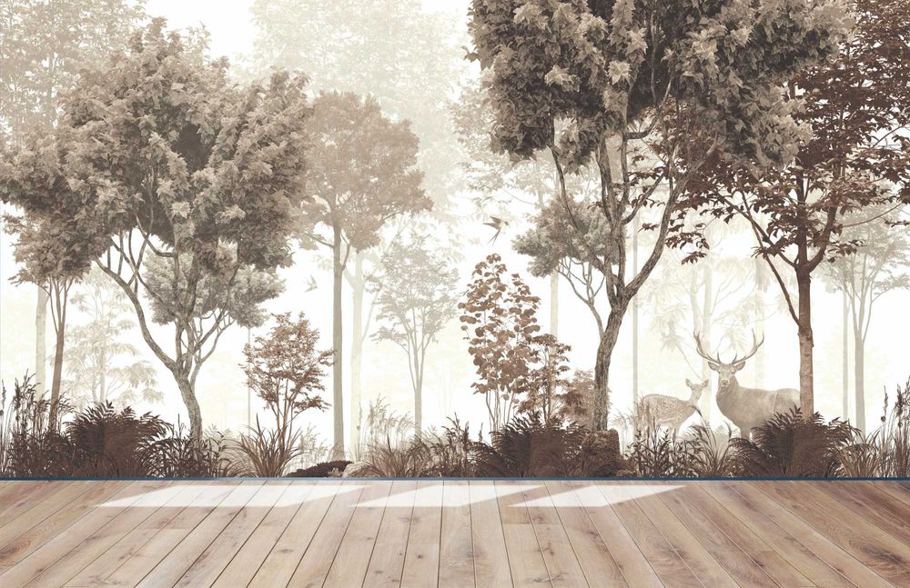 Фотообои, Обои с фотопечатью