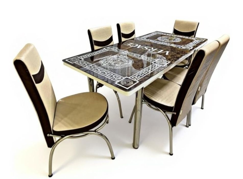 Стол 170×80 и 6 стульев