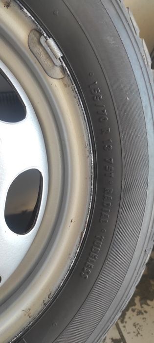 155/70/13 резина с дисками на Volkswagen