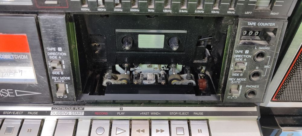 Ретро магнитофоны Sharp WF-939 и клон Feisuo AR-999