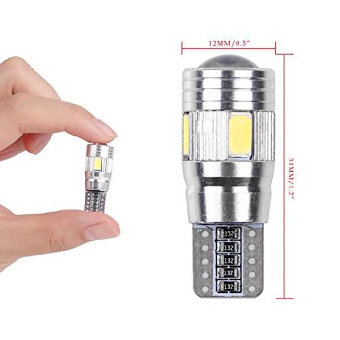 Диодни крушки T10 2бр/кт - Canbus LED