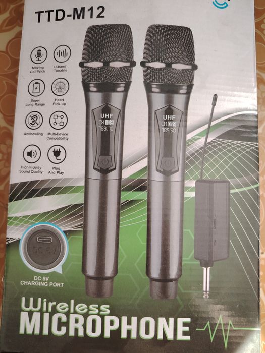 Продам микрофоны 2шт.