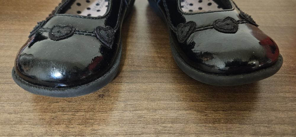 Pantofi de lac negri fetita 28 Marks & Spencer
