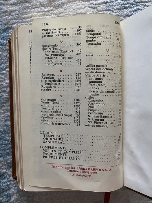 Carte rugaciuni 1967